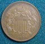 1869 Two Cent U.S. Coin