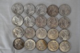 (20) 1882-O U.S. Morgan Silver Dollars