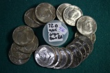 (20) 1972-D Kennedy Half Dollars Roll