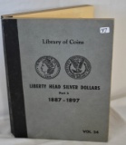 10 U.S. Morgan Silver Dollars - Library Coin Album