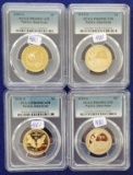 4 Native American Sacagawea Dollars