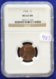 1958 Graded Cent
