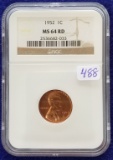 1952 Graded Cent