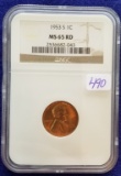 1953-S Graded Cent