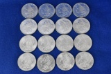 (16) 1885-O U.S. Morgan Silver Dollars