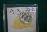 1913 Silver Barber Dime