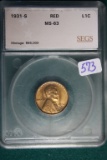 1931-S Graded Lincoln Cent