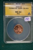 2009 Graded Lincoln Cent