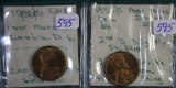 (2) 1955-S Lincoln Cents