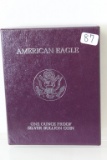 1987-S Silver Proof American Eagle U.S. Mint Box