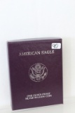 1987-S Silver Proof American Eagle U.S. Mint Box