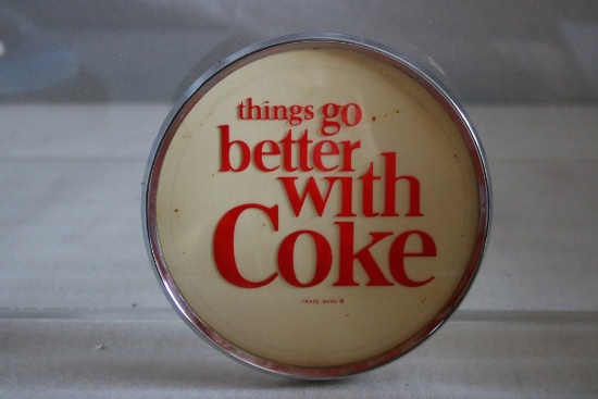 5 3/8" "Things go better with Coke" Badge