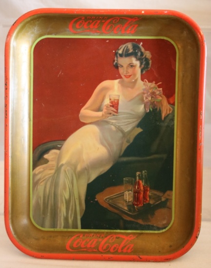 1936 Drink Coca Cola Serving Tray