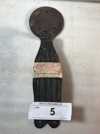 Coca Cola Cast Iron Door Pull