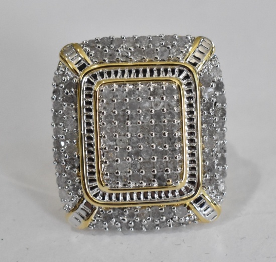 3ct Diamond Dinner Ring