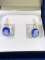 6ct Tanzanite Estate Earrings