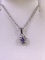 Petite Tanzanite Estate Necklace