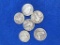 (6) Silver Quarters