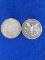 (2) Morgan Silver Dollars