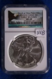 2013-W, NGC MS69 Silver Eagle