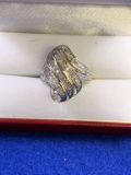 Large Diamond Estate Ring