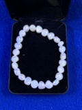 Pearl Single Strand Bracelet