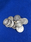 (20) Mercury Silver Dimes