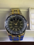 Luis Cardini Two Tone Mens Watch