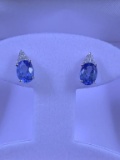 2ct Tanzanite Earrings