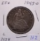 1843-O Silver Seated Half Dollar Coin