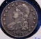 1834 Silver Bust Half Dollar Coin