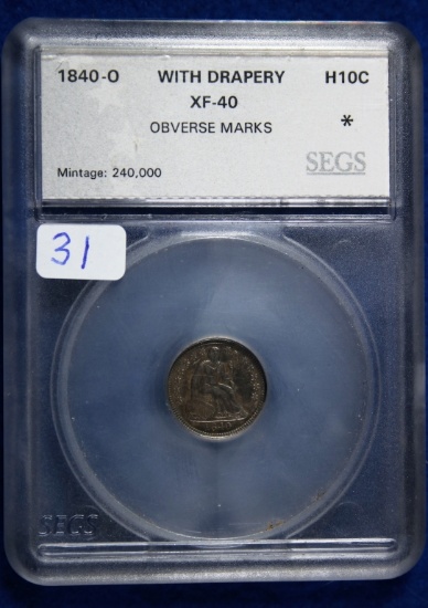 1840-O Half Dime