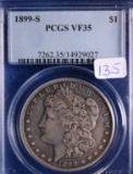 1899-S VF35, PCGS Silver Morgan Dollar Coin