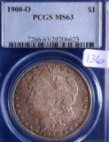 1900-O MS63, PCGS Silver Morgan Dollar Coin