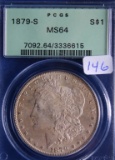 1879-S MS64, PCGS Silver Morgan Dollar Coin