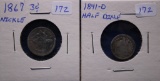 2- Silver Coins