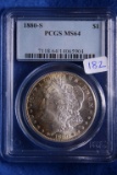 1880-S MS64 PCGS Morgan Silver Dollar