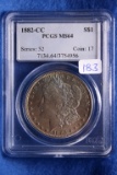 1882-CC MS64 PCGS Carson City Silver Morgan Dollar