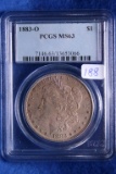1883-O MS63, PCGS Morgan Silver Dollar