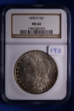 1898-O MS64 NGC Morgan Silver Dollar