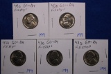 5- 1943-D War Nickels
