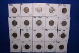 20- Buffalo Nickels, Various Dates