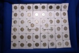 50- Washington Silver Quarters, Various Dates