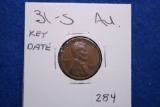1931-S Lincoln Head Cent, Key Date
