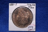 1881-S Morgan Silver Dollar Coin