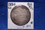 1884-CC Carson City Morgan Silver Dollar