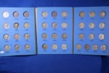 Partial Set, Book 1 Washington Quarters, 33 Coins