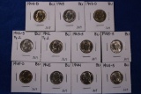 11- Jefferson Silver War Nickels