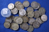 Roll Miscellaneous Silver War Nickels