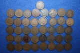 42- Indian Head Cents, 1880-1899 Various Dates